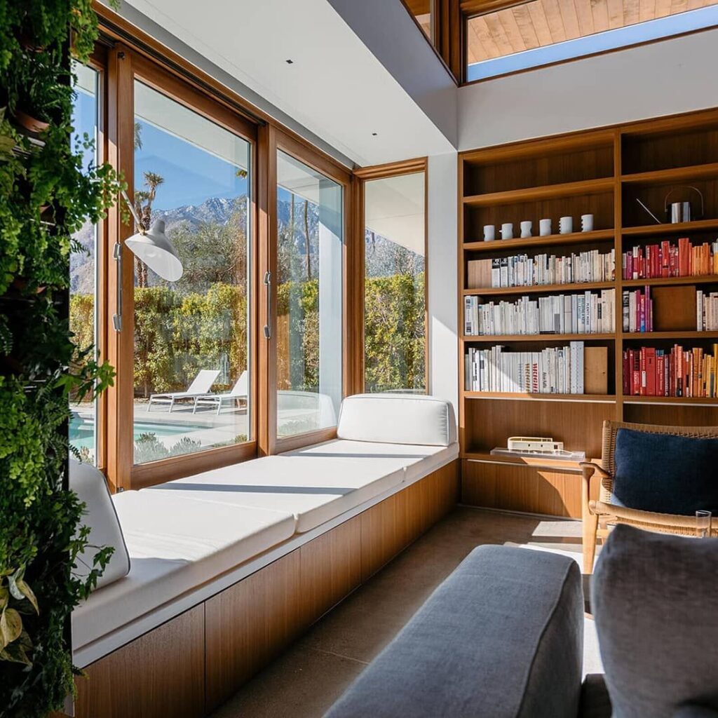 Stylish sliding bay window installation