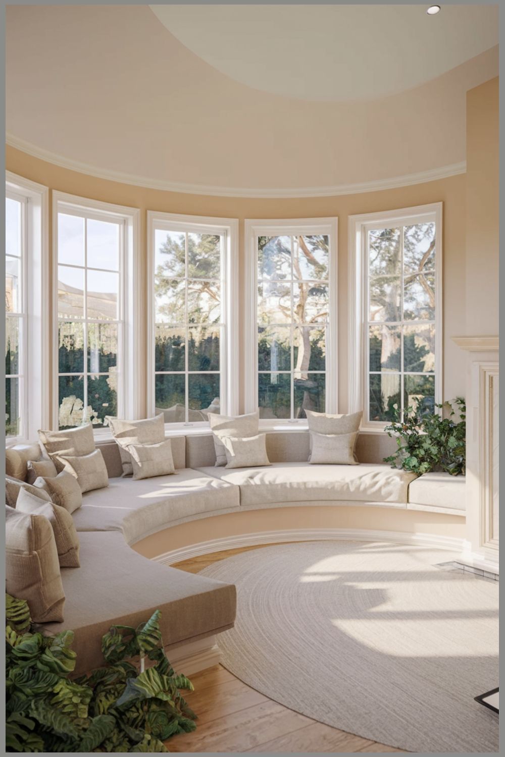 Modern Bow Window replacement